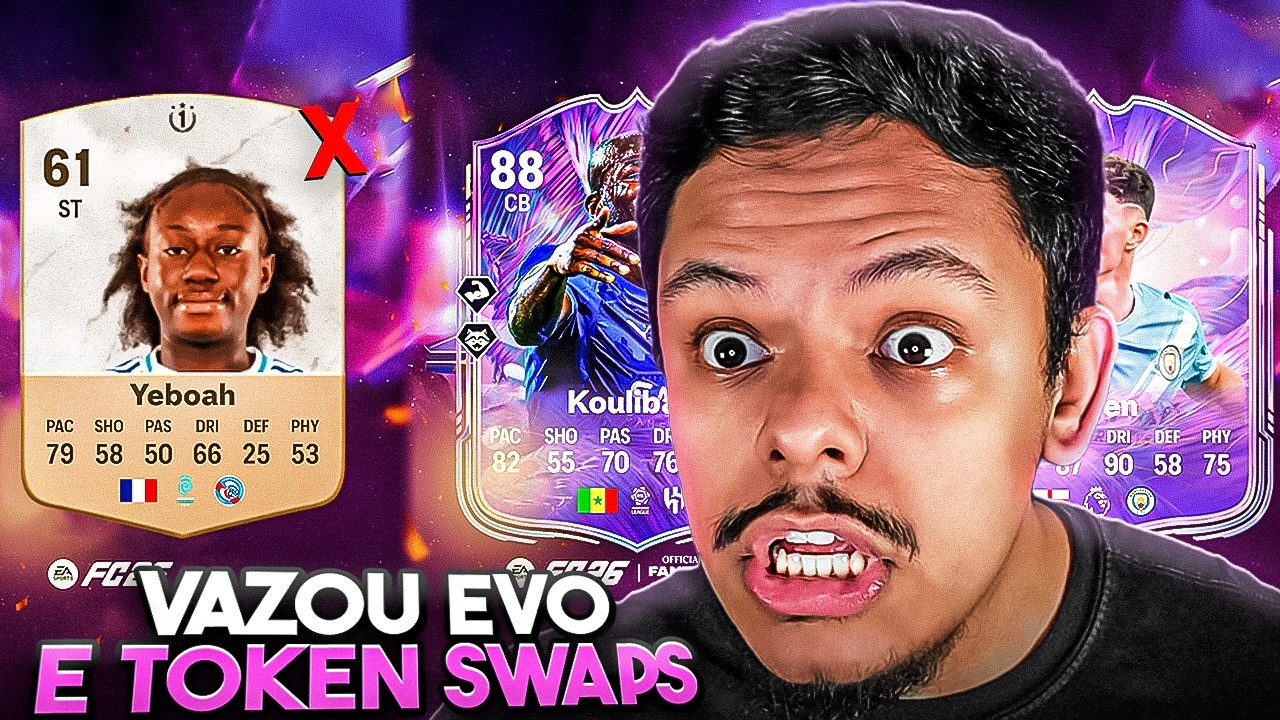 FC 26 l 🔥 CUIDADO! NÃO TERÁ TOKEN EXTRA NO ICON SWAPS! l DantheBNN l