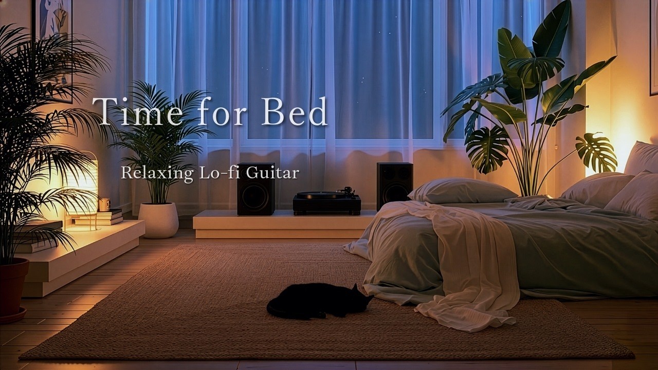 It&rsquo;s OK, You Can Rest Now 🌙 Relaxing Lo-fi Guitar to Wind Down 🎸 [3 Hours]