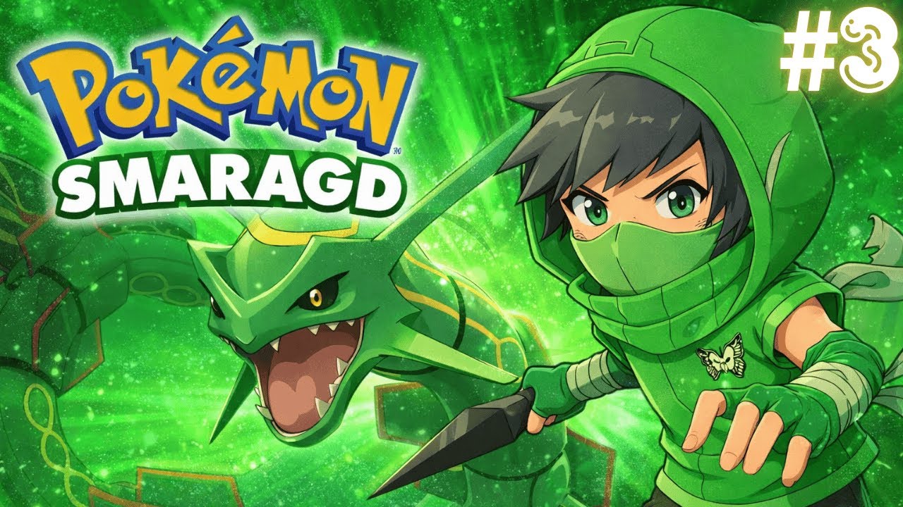 Pokémon Smaragd 🌱 – Wir verlassen die Stadt ! 
