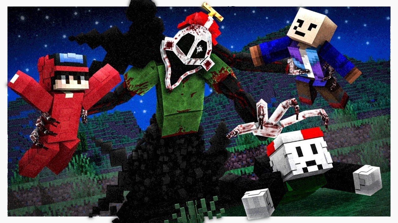 Invite A El Omedweller Para Asustar A Mis Amigos En Minecraft Con Mods De Terror #2