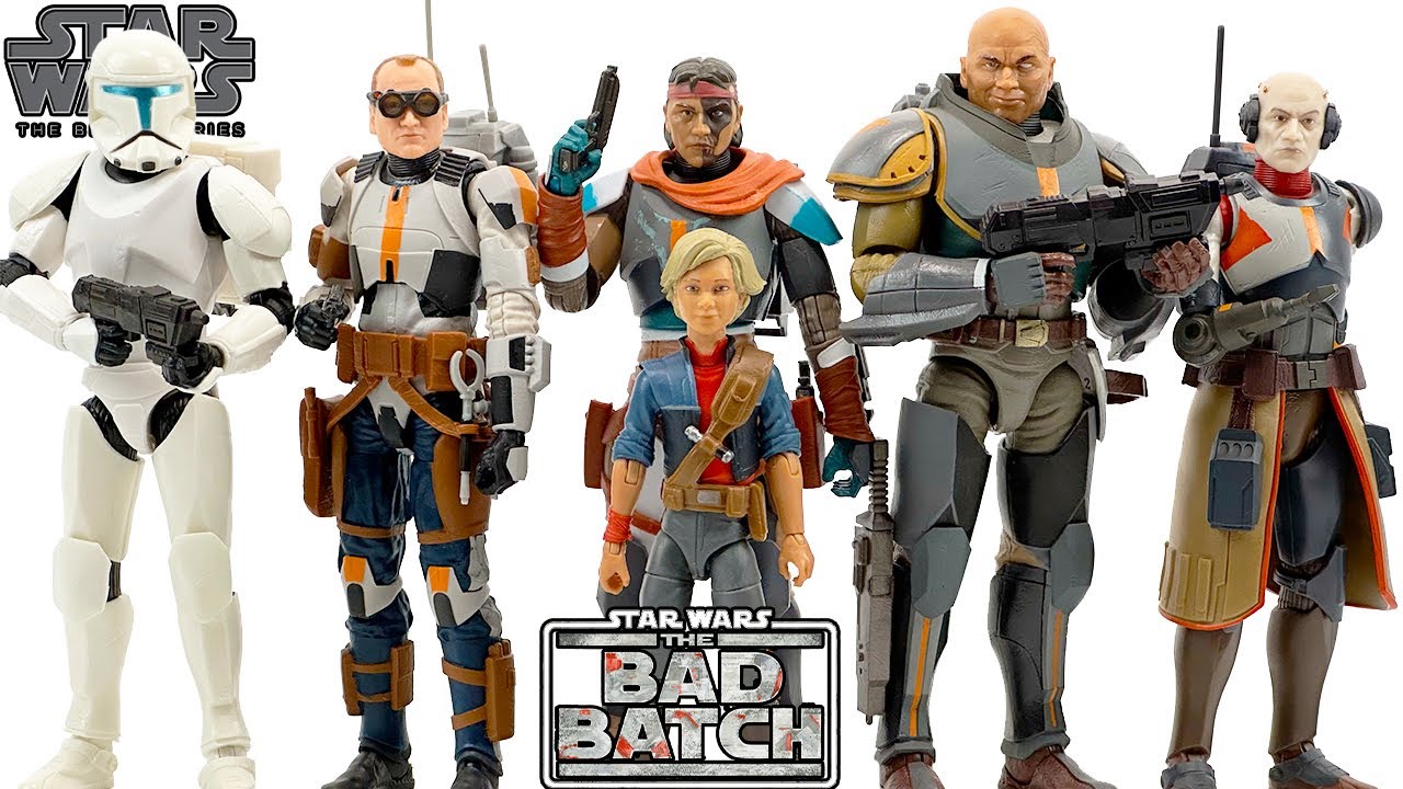 Star Wars Black Series Bad Batch Season 2 Wave!