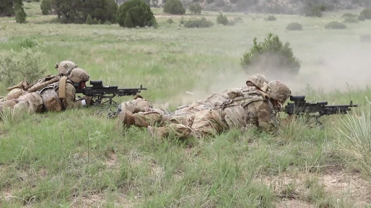 Platoon Live-Fire At Fort Carson