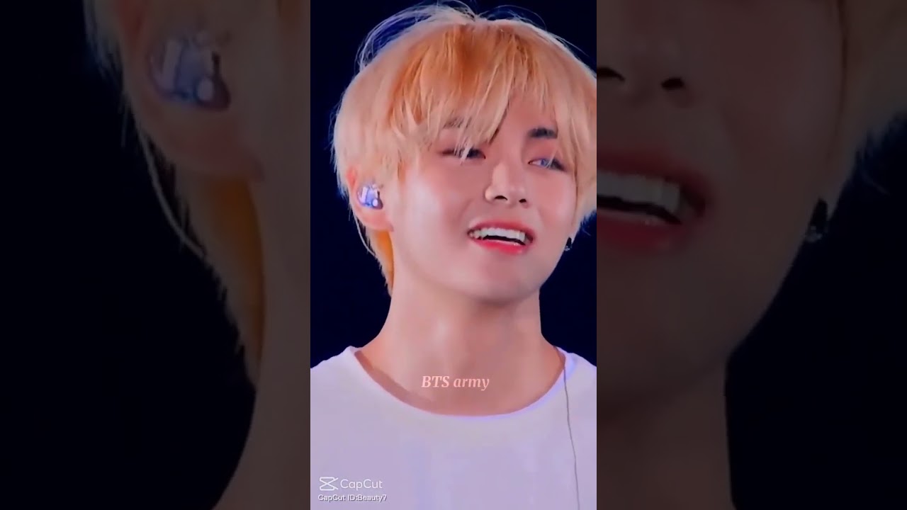 cute smile of V #bts #lovebtsarmybts #btsarmylovesyou