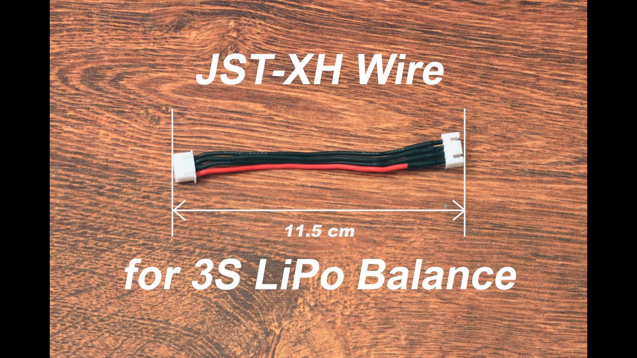 JST-XH Wire for 3S LiPo Balance