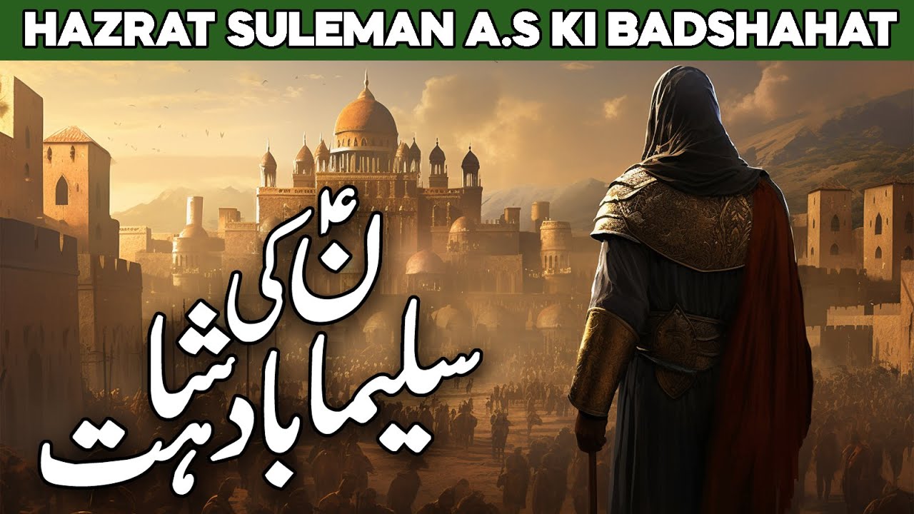 Hazrat Suleman AS ki Badshahat | Hazrat Suleman or Malka Saba ka Waqia | Prophet Sulaiman | Al habib