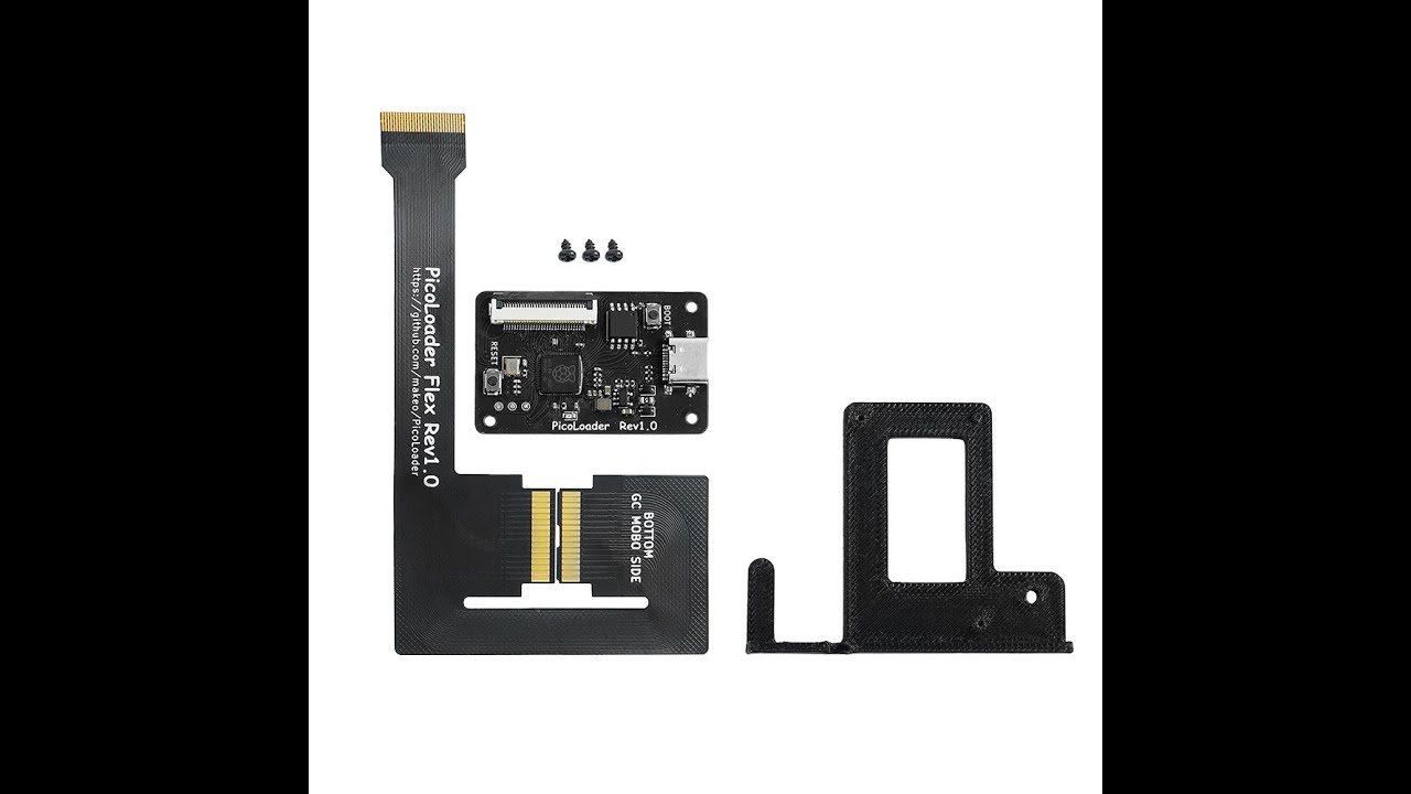 NEW !!!  Picoloader Flex Cable and Board No Welding Required - Installation