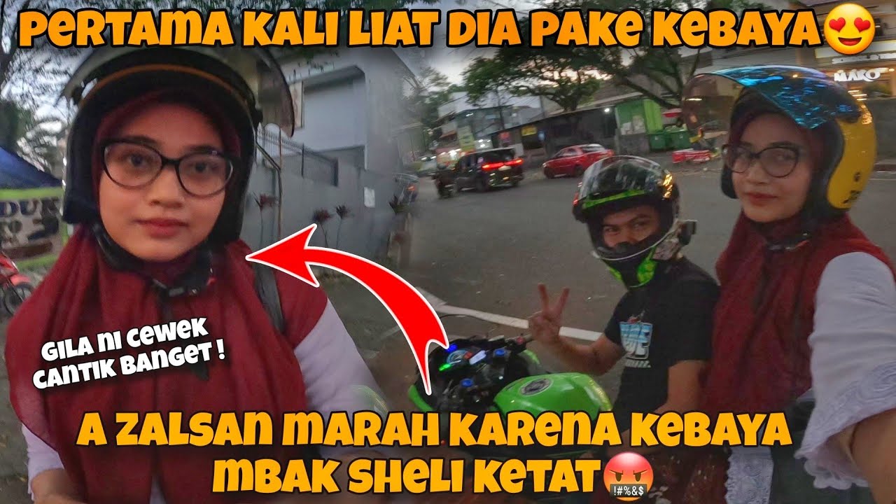 JEMPUT PACAR PAKE NINJA TAPI DIA MALAH PAKE KEBAYA YANG KETAT || AUTO JADI PUSAT PERHATIAN ‼️