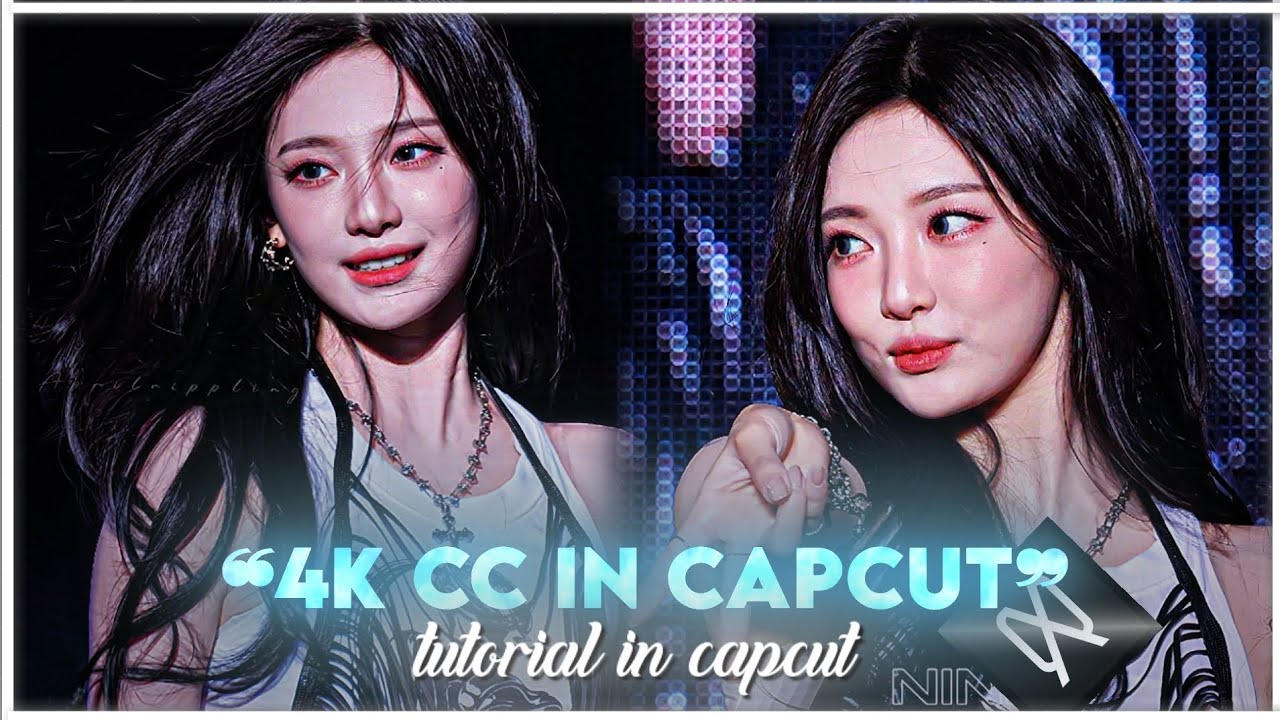 4k cc in cupcut tutorial || by @fanxses