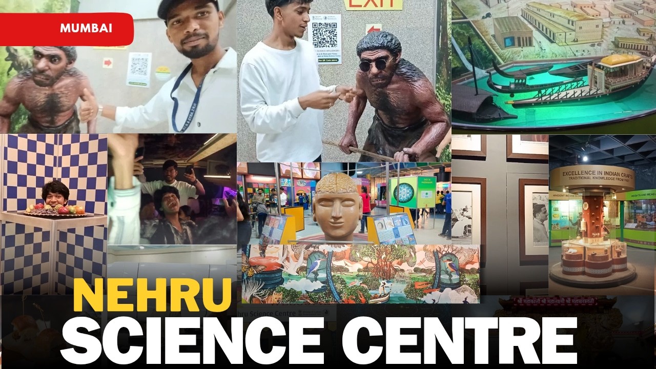 Visit to Nehru Science Centre 🧪✨|| Mumbai 🤍