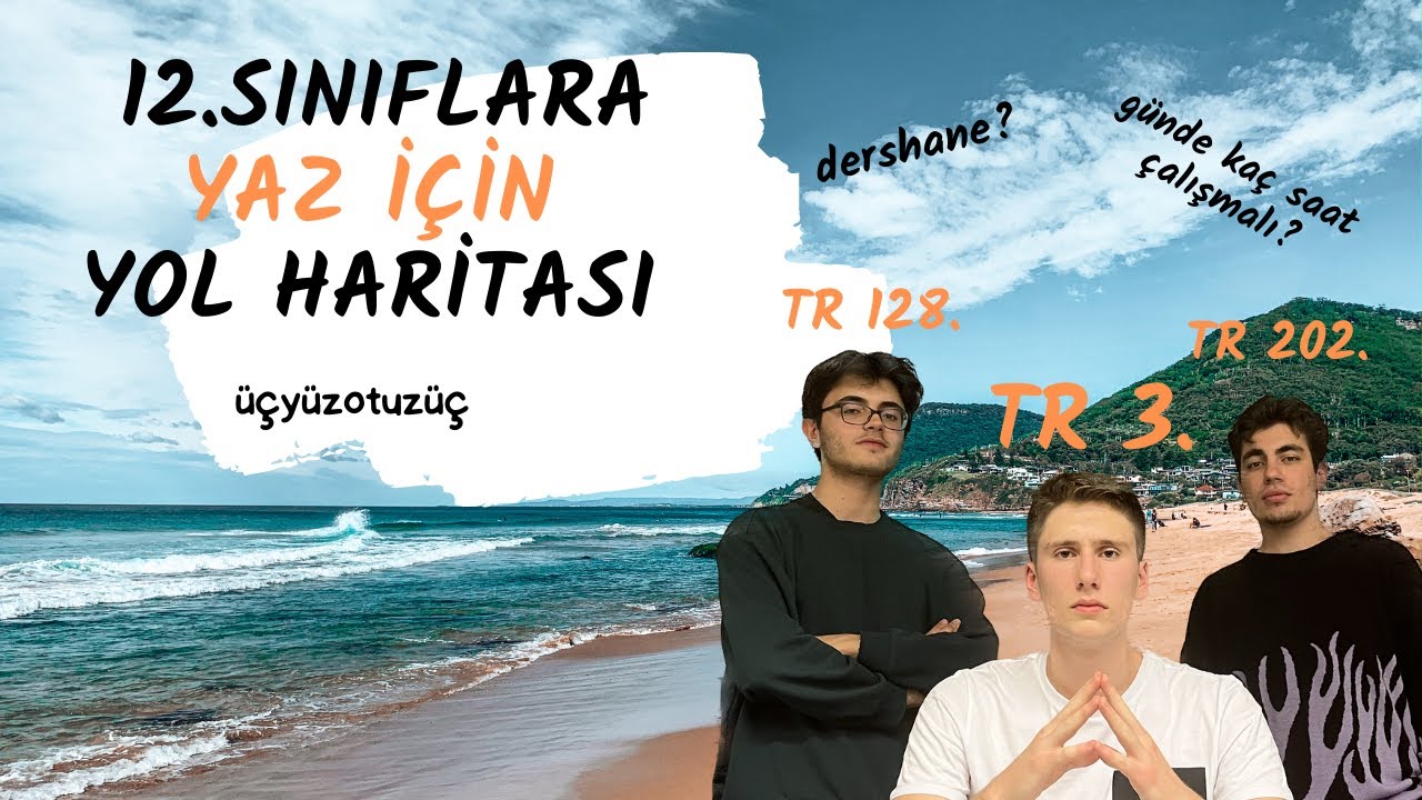 12.SINIFLARA YAZ PROGRAMI! | NELERE ÇALIŞMALIYIZ? | DERSHANEYE GİTMELİ MİYİZ? | #yks2024 #yks #tyt