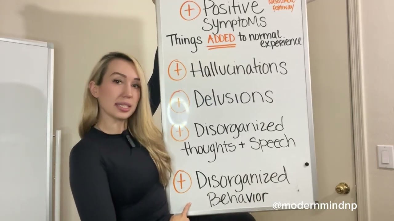 Positive and Negative Symptoms of Schizophrenia 