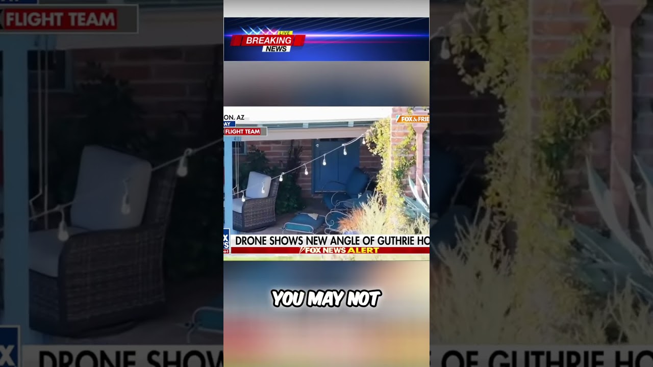 Drone Footage: NO Forced Entry? New Clues Uncovered #shorts