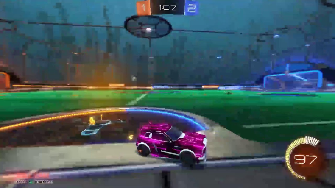 Playing rocket league🎮
