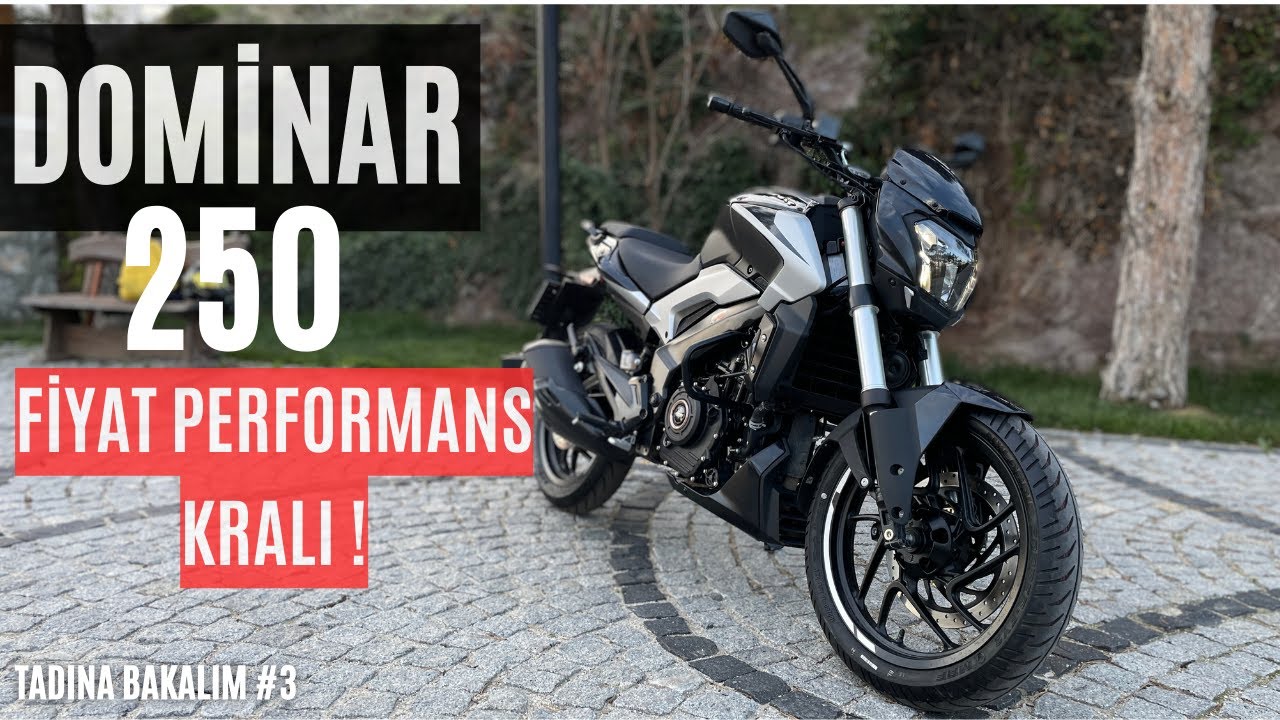Dominar 250'nin Tadına Baktım | Beklediğimden daha iyi çıktı | Pulsar vs Dominar