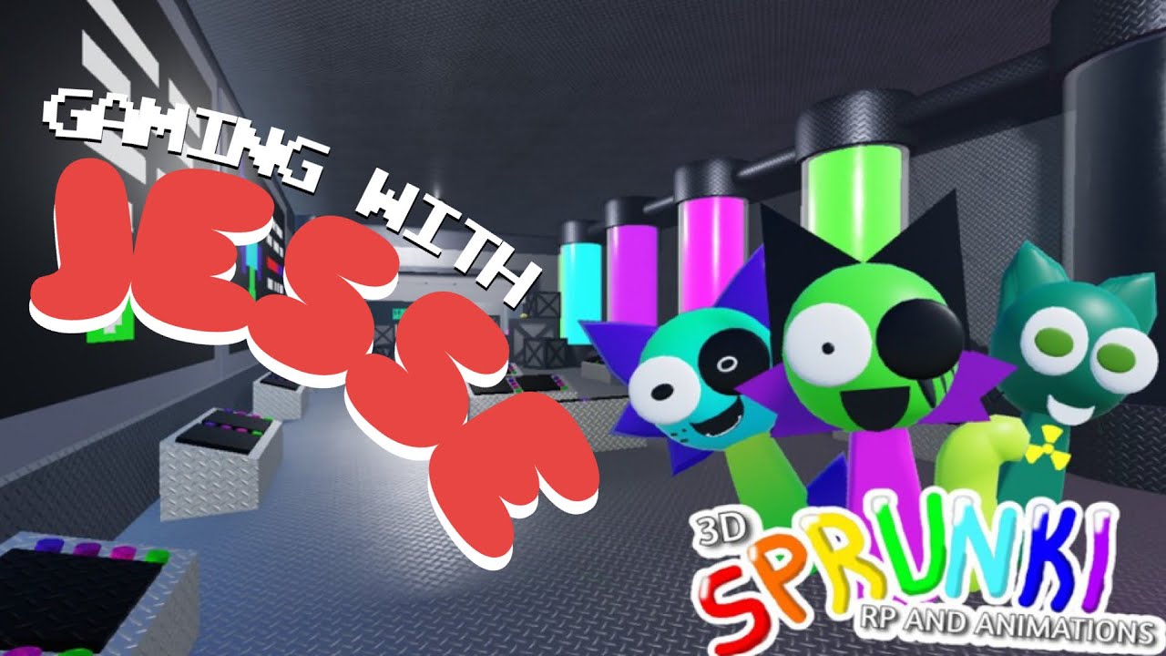 Gaming With Jesse plays 3D Sprunki RP and Animations [Simon's Realm!] in ROBLOX!