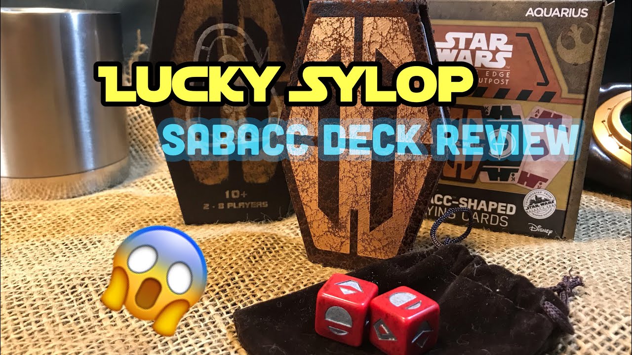 LuckySylop Sabacc Deck Review