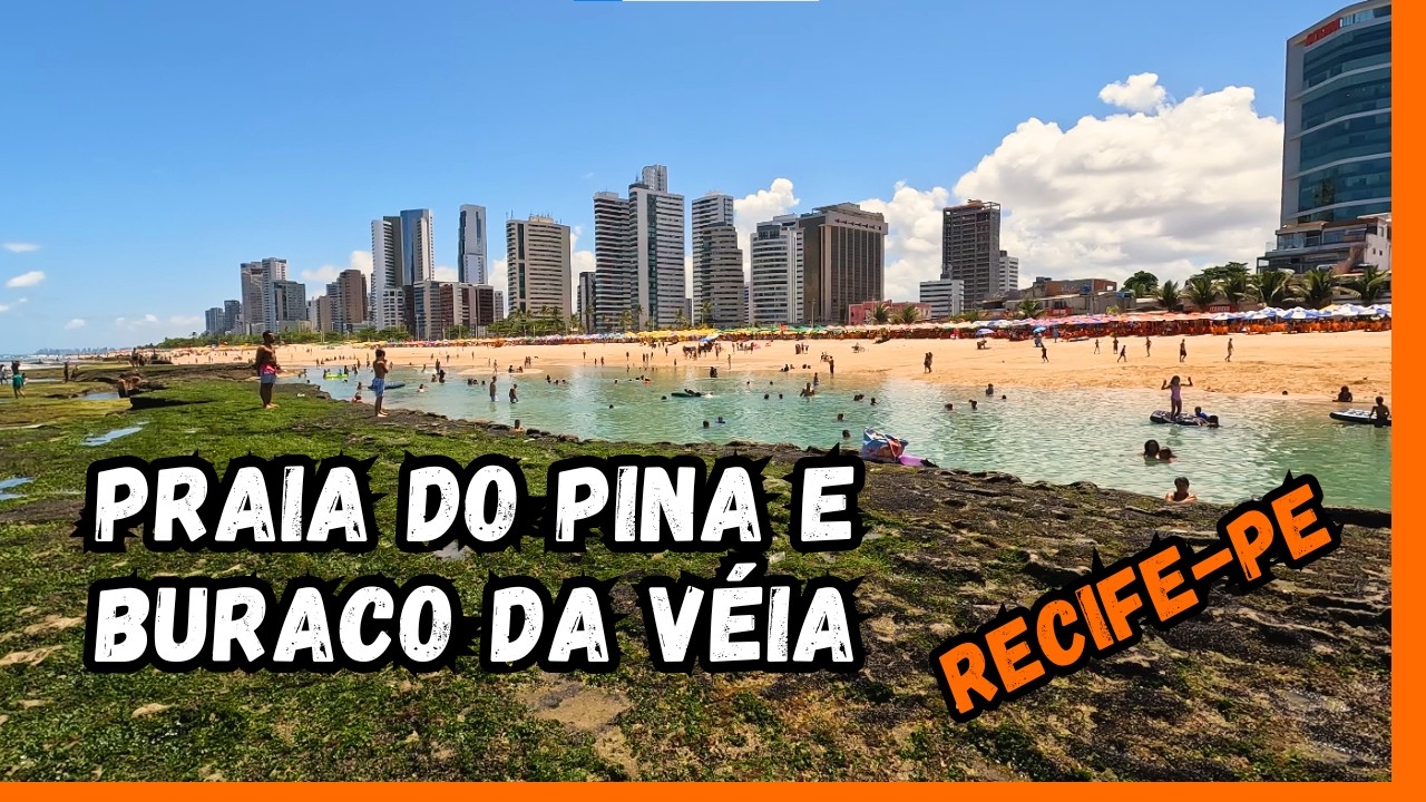 Praia do Pina e Buraro da Véia, Recife-PE no Feriado da Carta Magna de Pernambuco