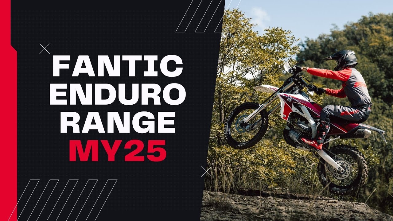 Fantic 2025 Enduro Range