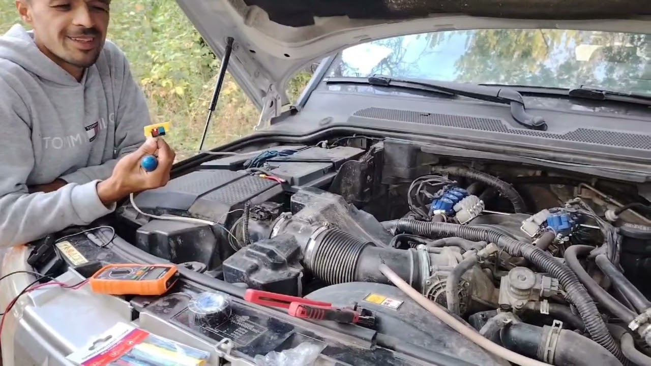 Установка МАР-МАF корректора на дмрв Land Rover Discovery 2005 г., 4.4 v8