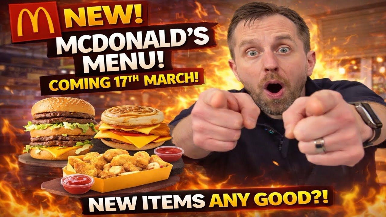 О боже! Новое меню McDonald’s появится 17 марта!
