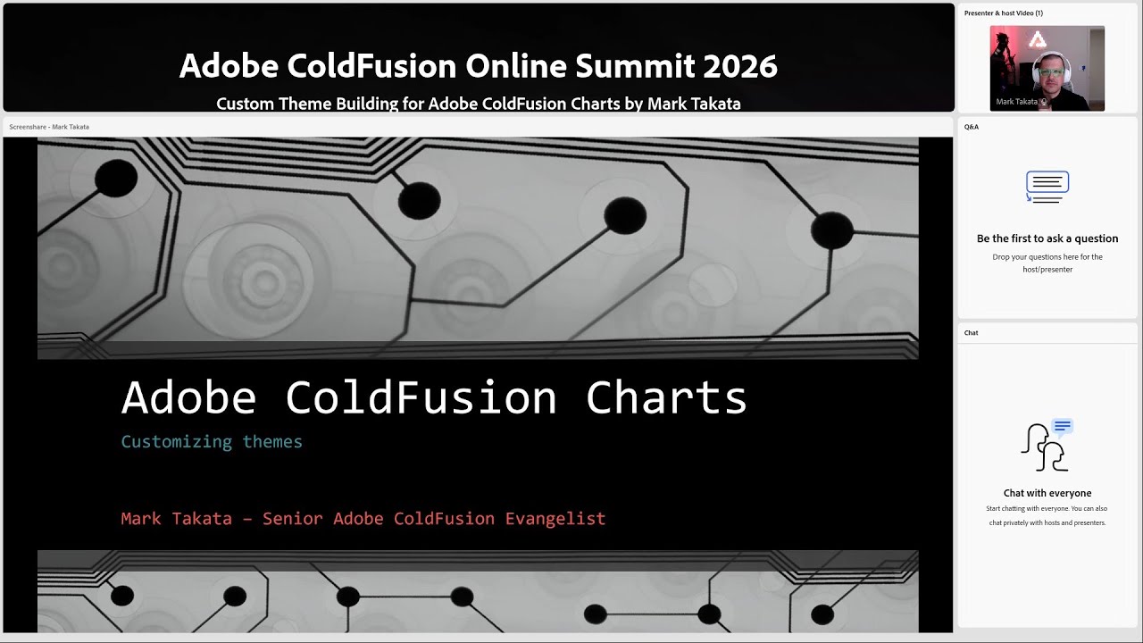 Custom Theme Building for Adobe ColdFusion Charts by Mark Takata