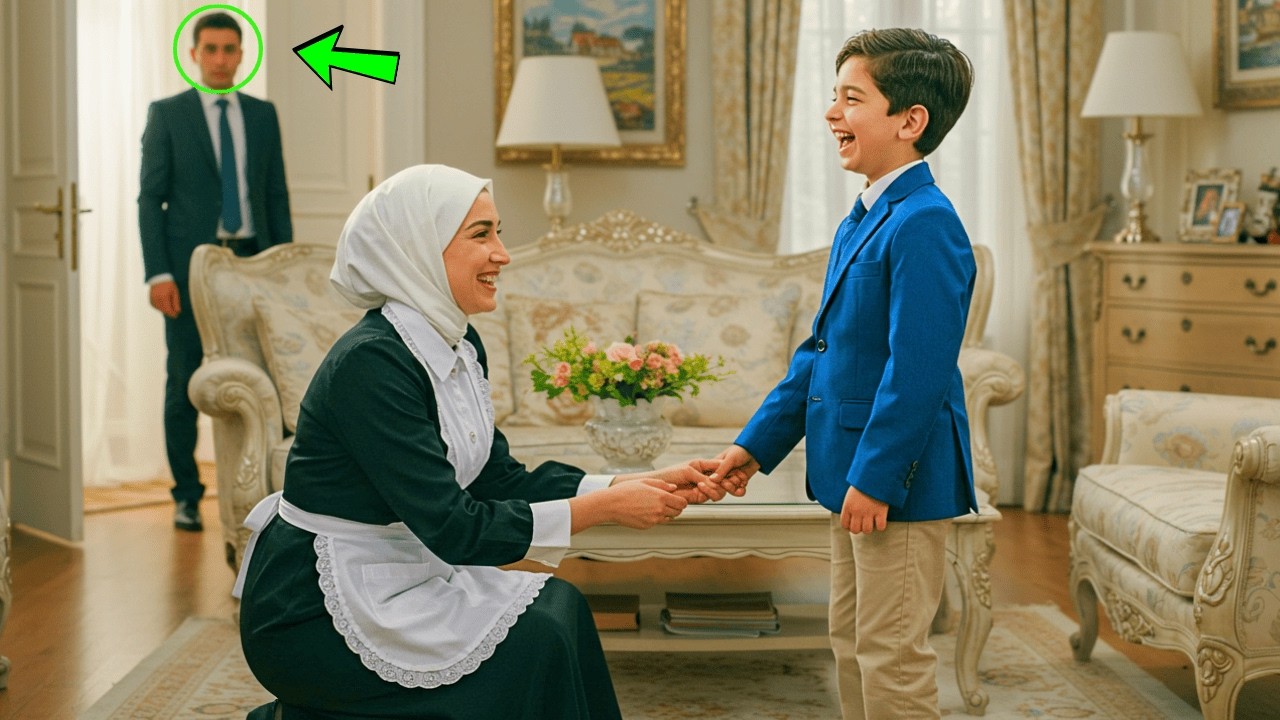 MİLYONERİN OĞLU HİÇ KİMSEYLE KONUŞMUYORDU, TA Kİ YENİ BİR BAKICI TUTULDU VE HER ŞEY DEĞİŞTİ