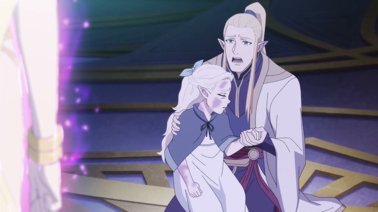 Invoker begs Selemene to cure their child and she refuses