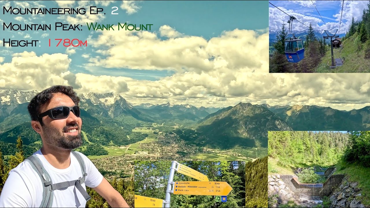 Adventure 2. Mountaineering on Wank-Mount, Germany| Adventures Hike| in Urdu/Hindi with English subs