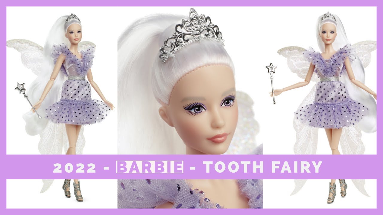 ✅ 2022 🦷🧚&zwj;♀️ Tooth Fairy Barbie doll ❤️ Hada de los dientes