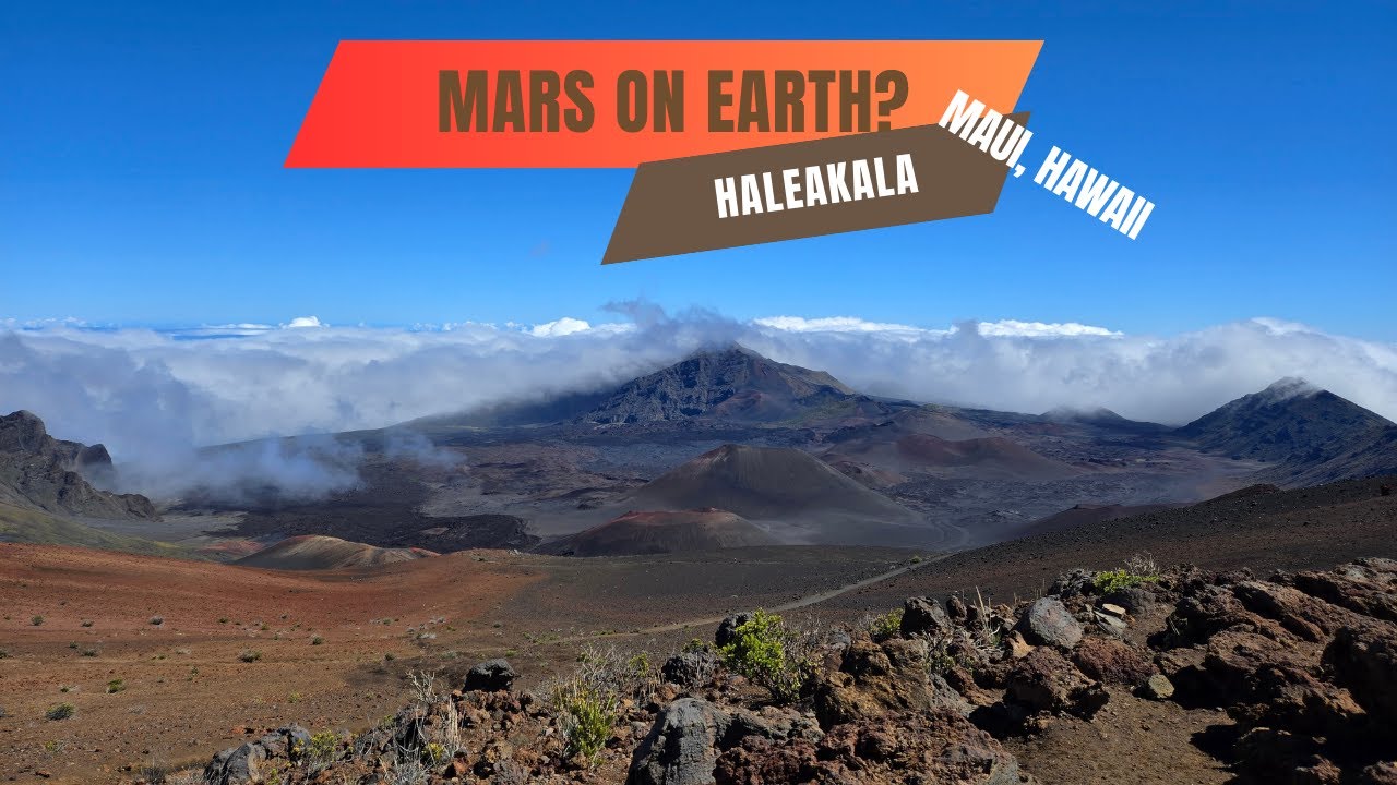 This Place Looks Like Mars | Walking Above the Clouds in Haleakala