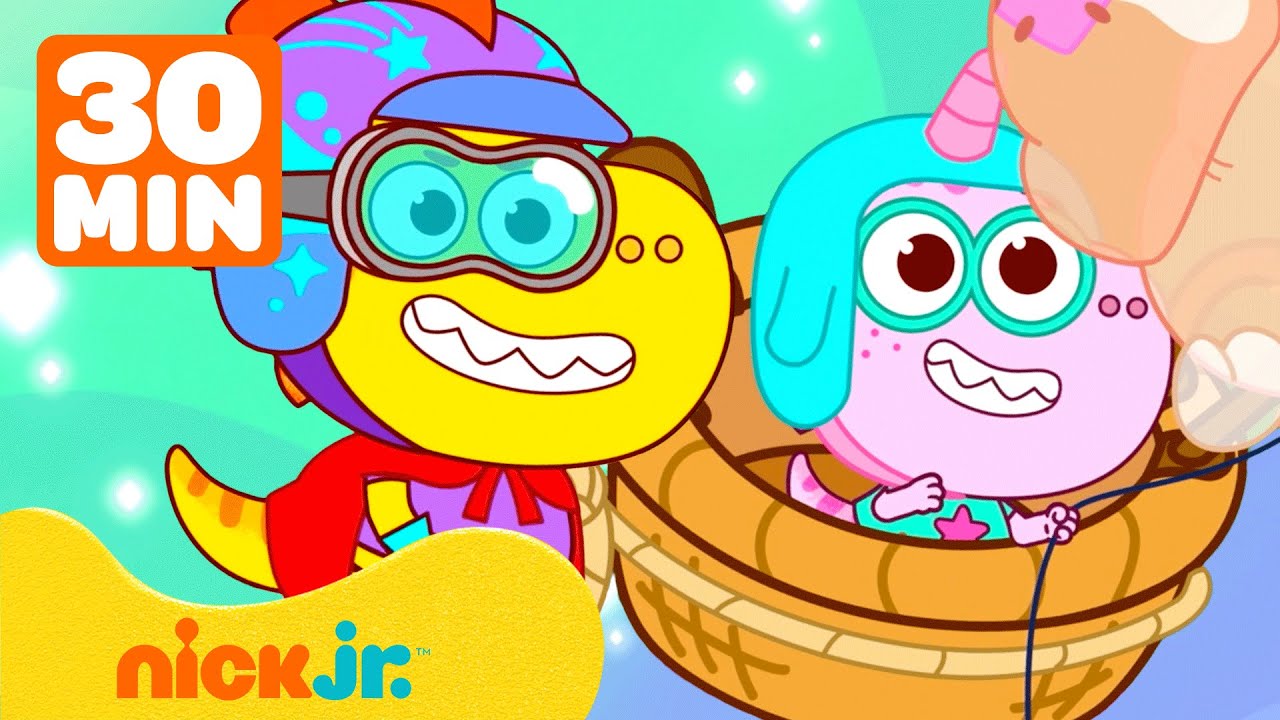 Tim Rex Action-Packed Outer Space Adventures for 30 Minutes! #2 | Nick Jr.