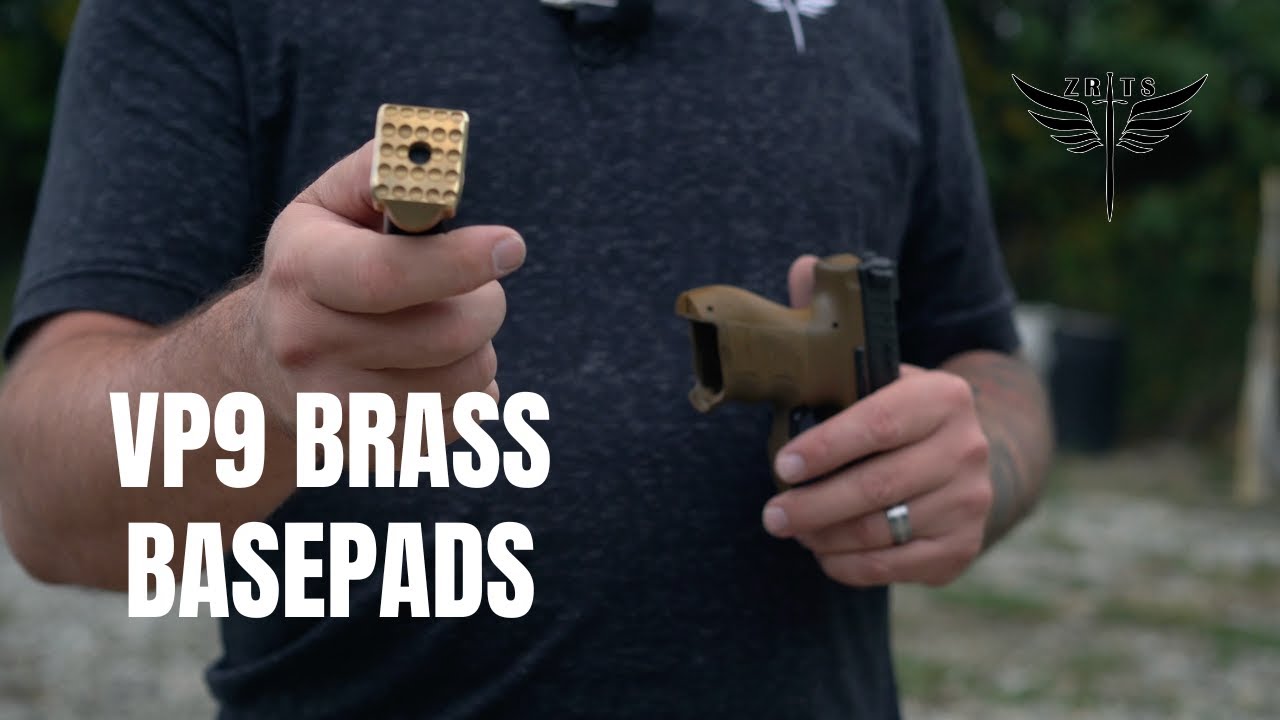 H&K VP9 Brass Base Pads from ZRTS Are they a MUST-HAVE?