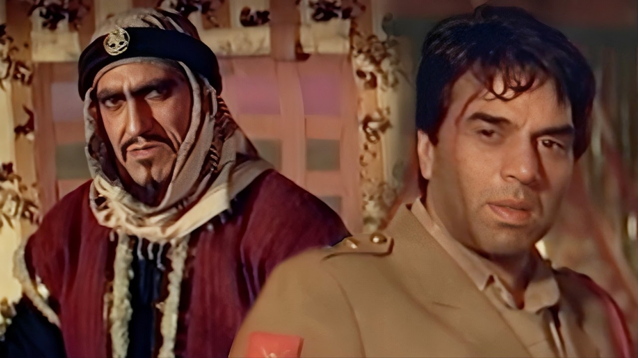 राजुली लुटेरा नहीं इस रेगिस्तान का बेताब बादशाह है - Dharmendra, Sunny Deol - Hindi Movie - Sultanat