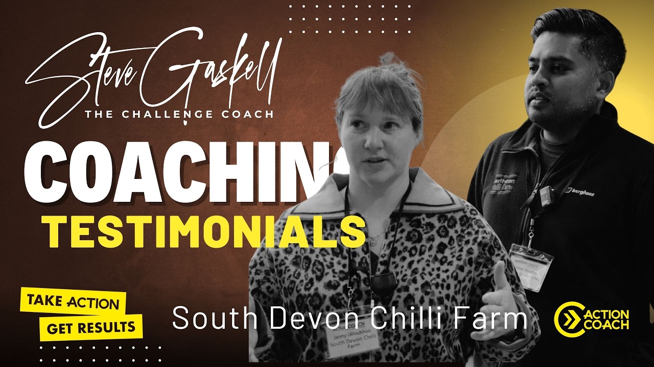Business Coaching Testimonial. Accountability, Priorities, Delegation. Jenny & Amrit Chilli Farm