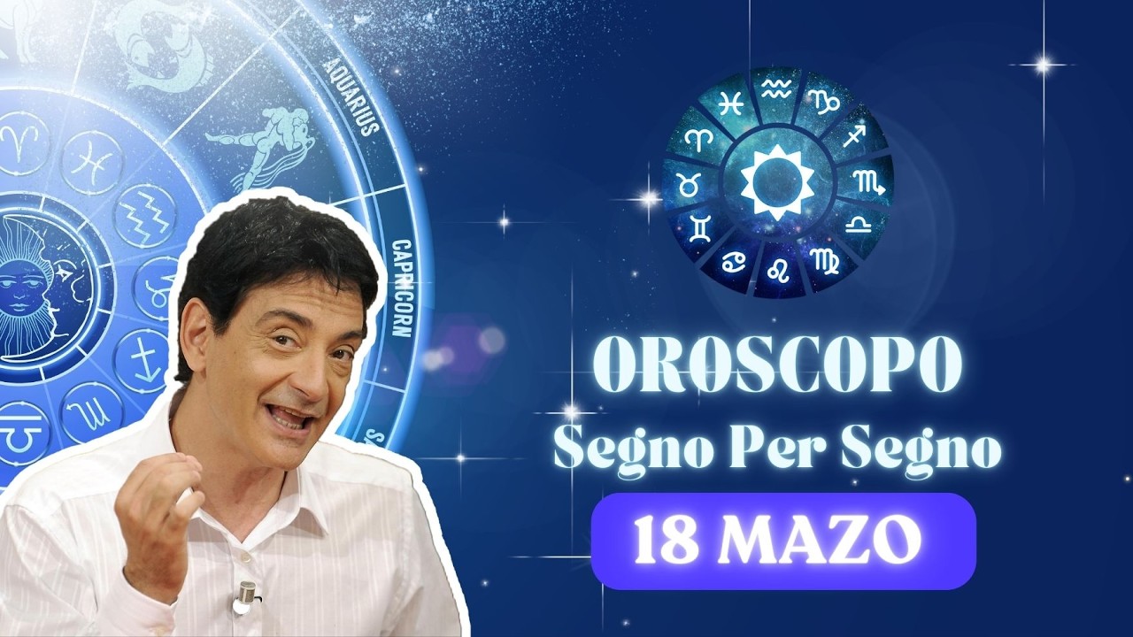 Paolo Fox presenta l’Oroscopo del Giorno 18 Marzo 2026 per Tutti i 12 Segni Zodiacali