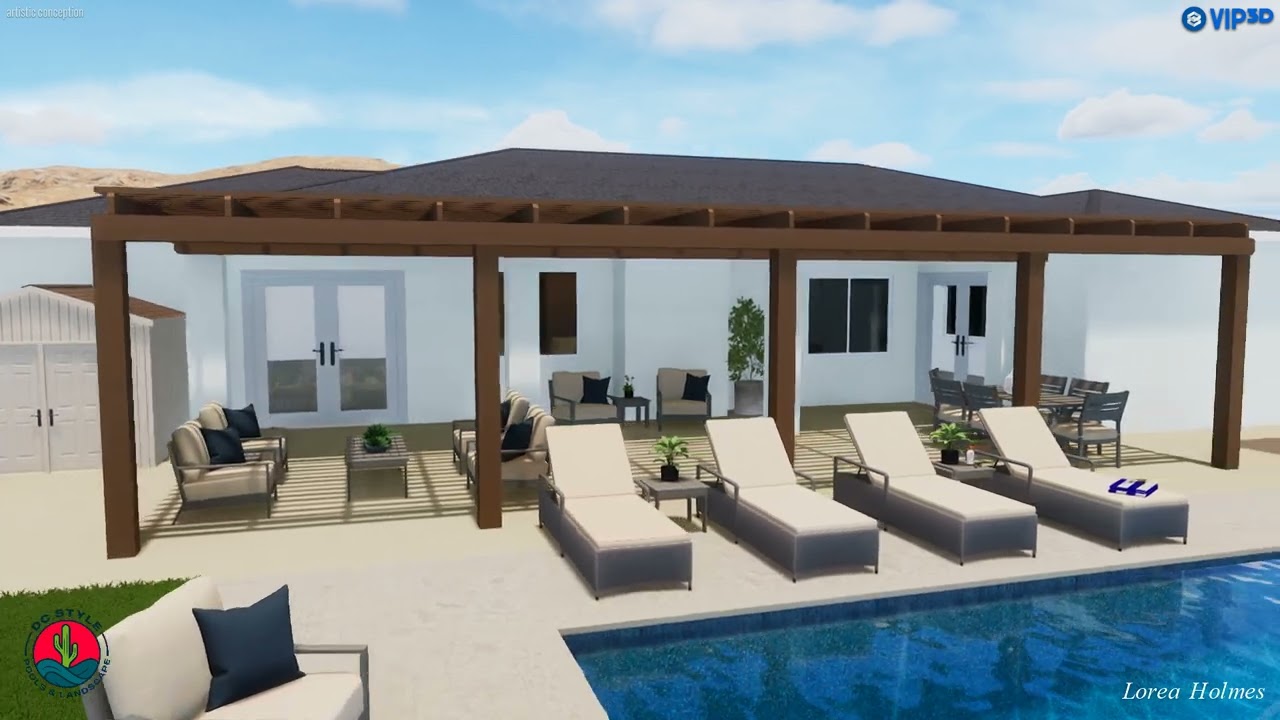 Munoz Residence - DC Style Pools & Landscape