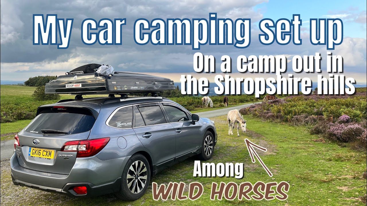No Build CAR CAMPING Setup In a SUBARU Outback | FULL TOUR