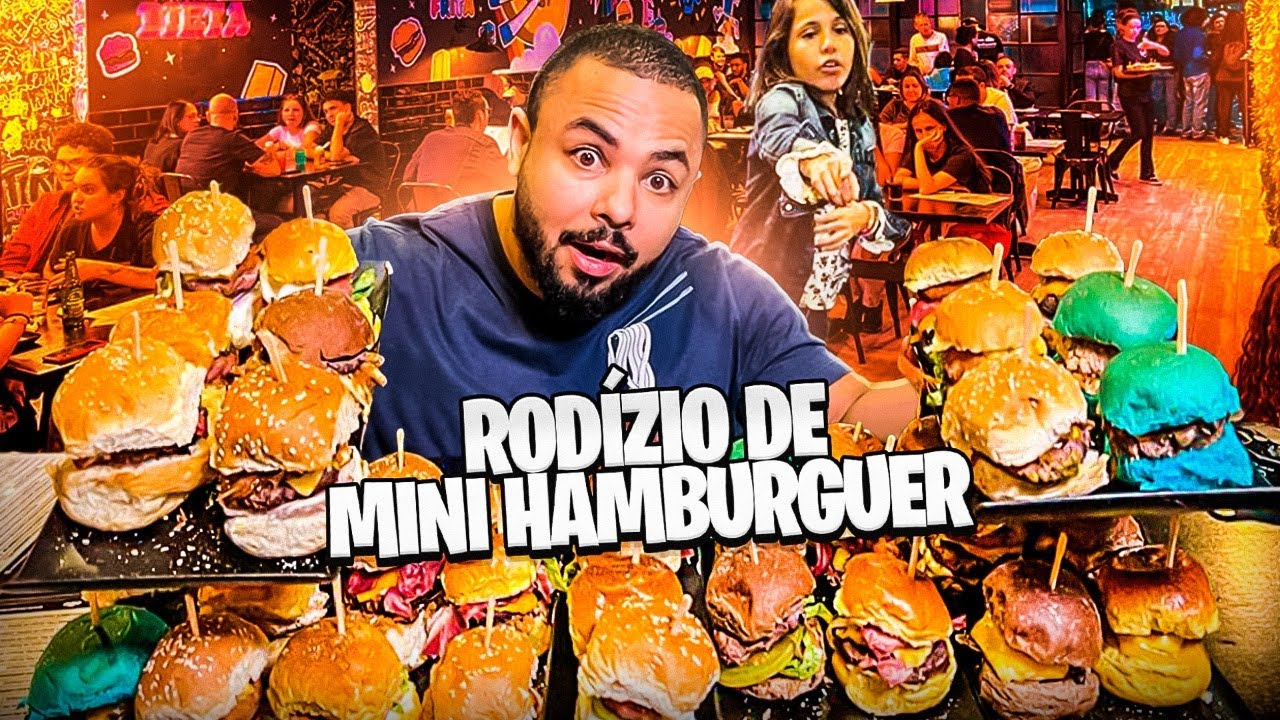 RODÍZIO DE HAMBÚRGUER | MAIS BURGUINHO