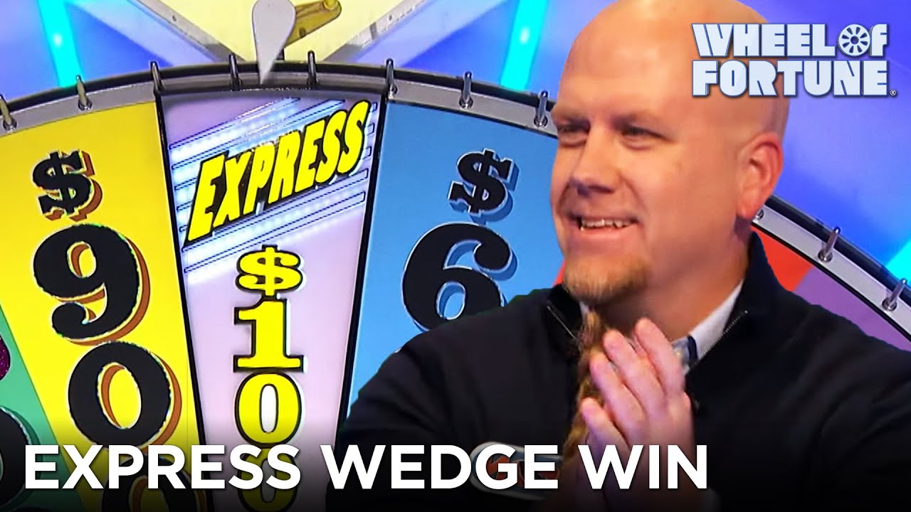 Jason Wins Over $10K With the Express Wedge | Wheel of Fortune