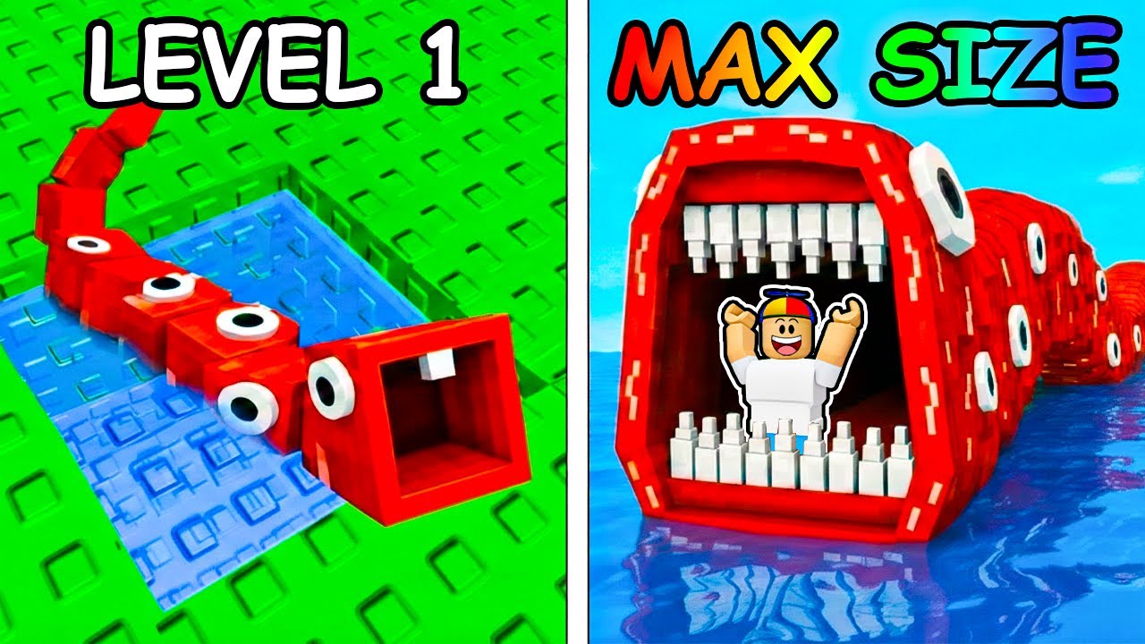 growing the LARGEST FISH in Roblox grow a fish...