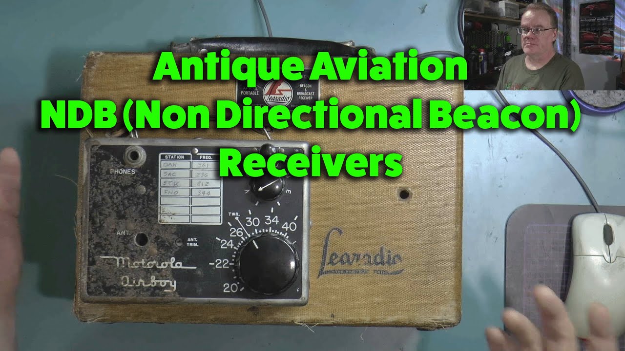 Antique Aviation NDB (Non-Directonal Beacon) Receivers