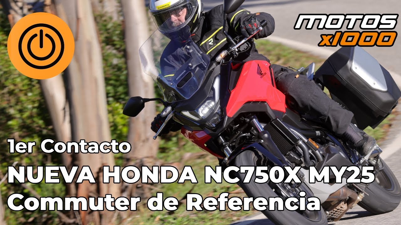 Commuter de referencia. NUEVA HONDA NC750X MY25 | Motosx1000