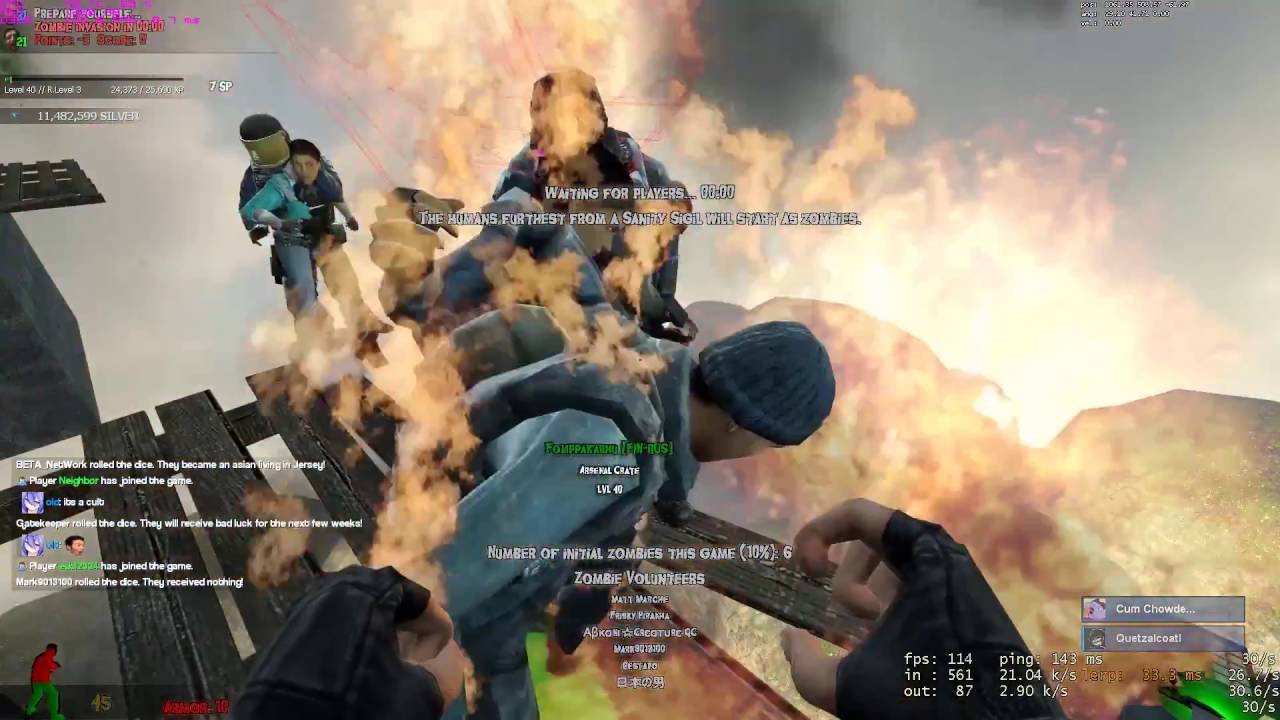 THE ZOMBIE SURVIVAL EXPERIENCE