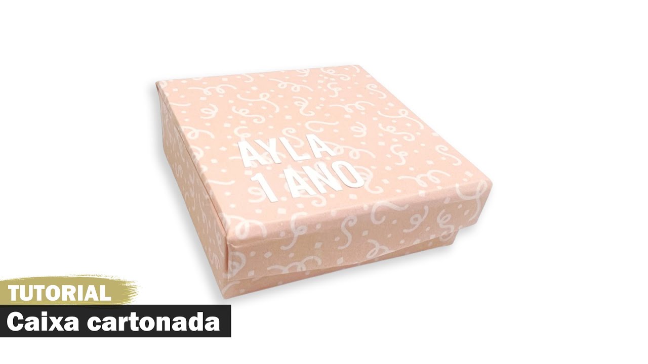 Caixa para mini álbum