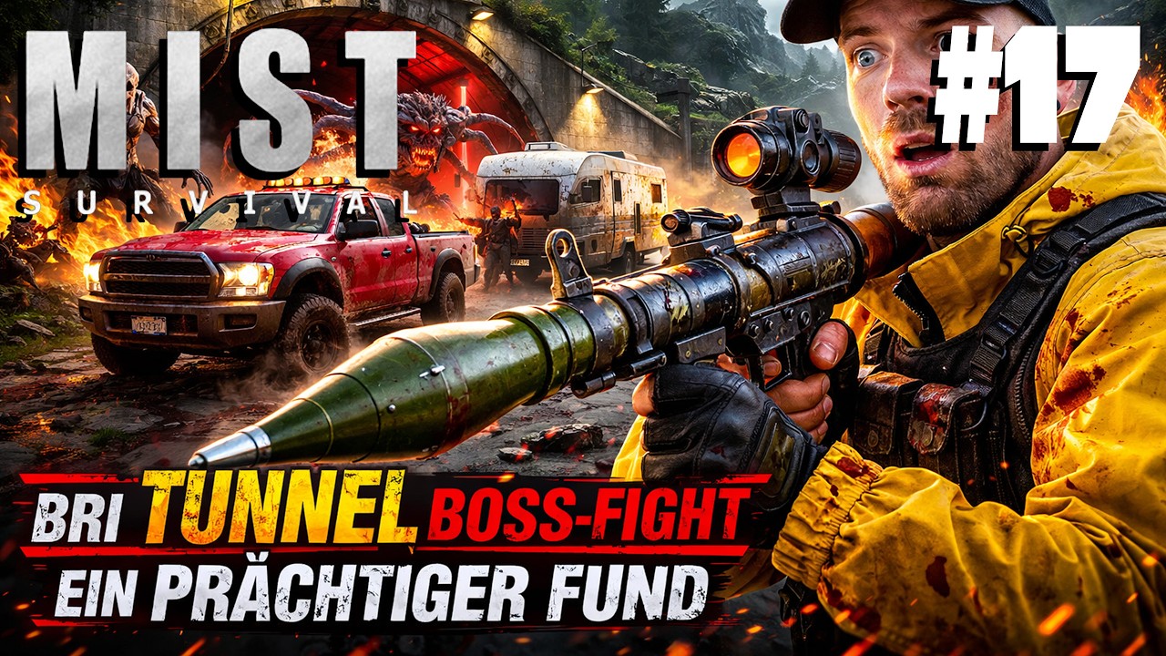 BRI - TUNNEL - BOSS-FIGHT & ein PRÄCHTIGER FUND 🚀 | #17 | MIST Survival