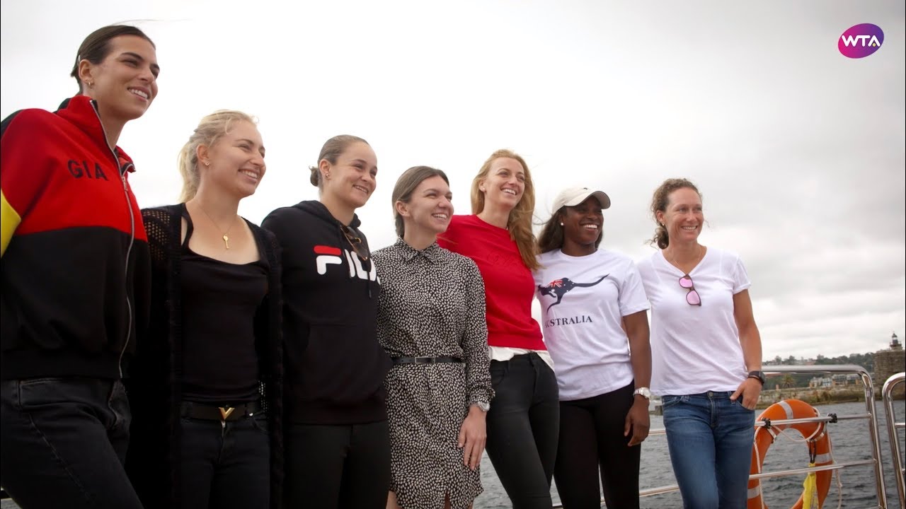 WTA Stars Sail in Sydney Harbour!