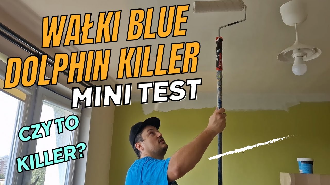 Wałki malarskie Blue Dolphin Killer 330. Mini Test #MA odc.88