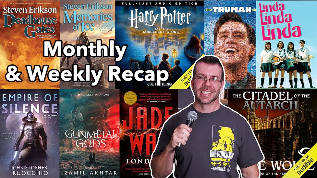 Weekly & Monthly Recap! Malazan! Sun Eater! Gunmetal Gods! Greenbone! Book of the New Sun! October!