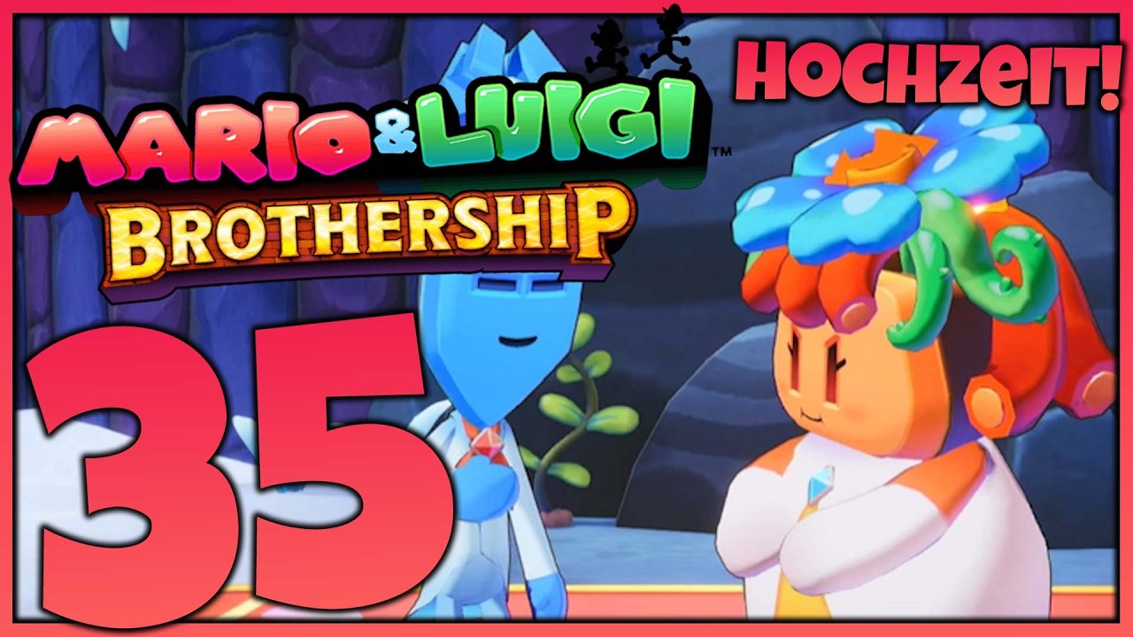 DIE ANGESEHENDE HOCHZEIT FINDET STATT | Mario & Luigi Brothership #35