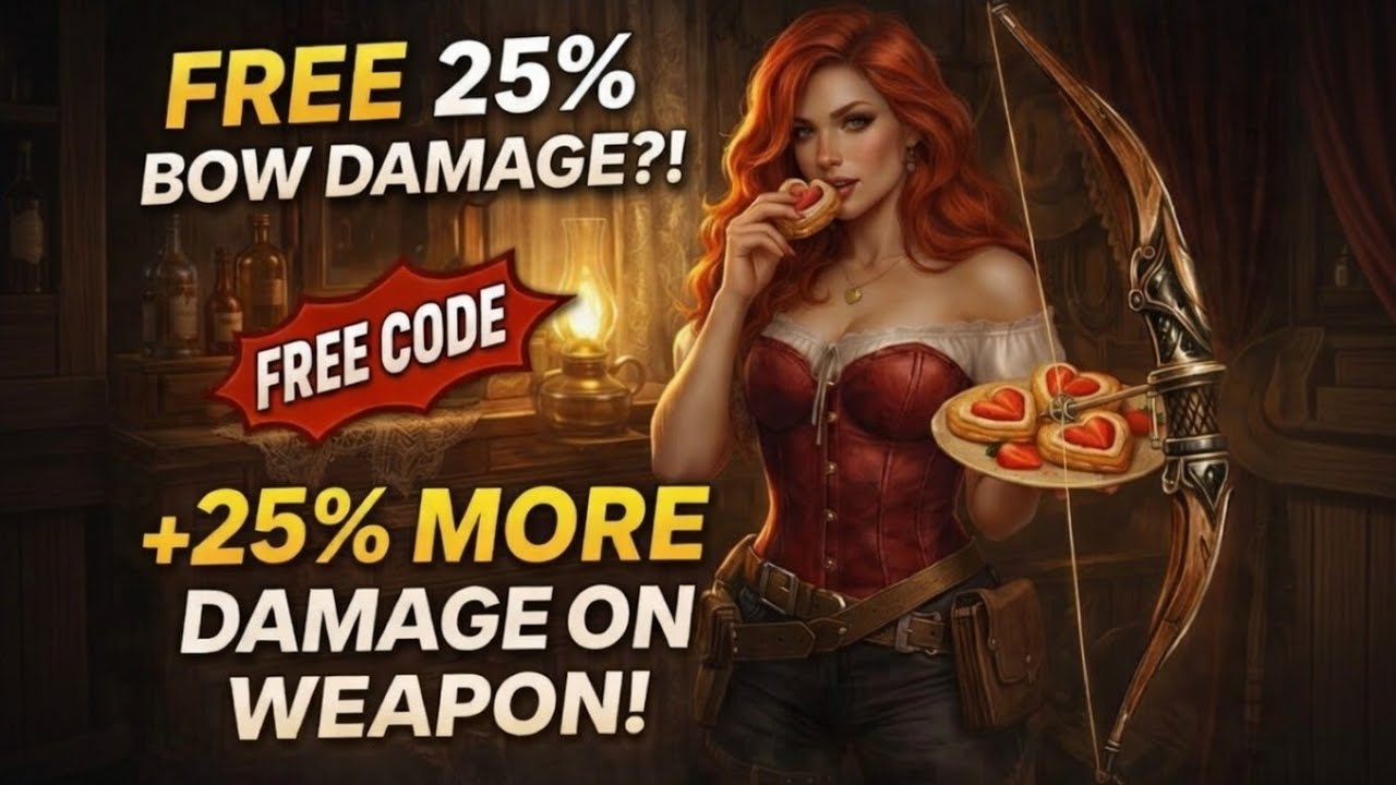 Promotion Code Westland survival Valentine 25% power on the damage when using a Bow